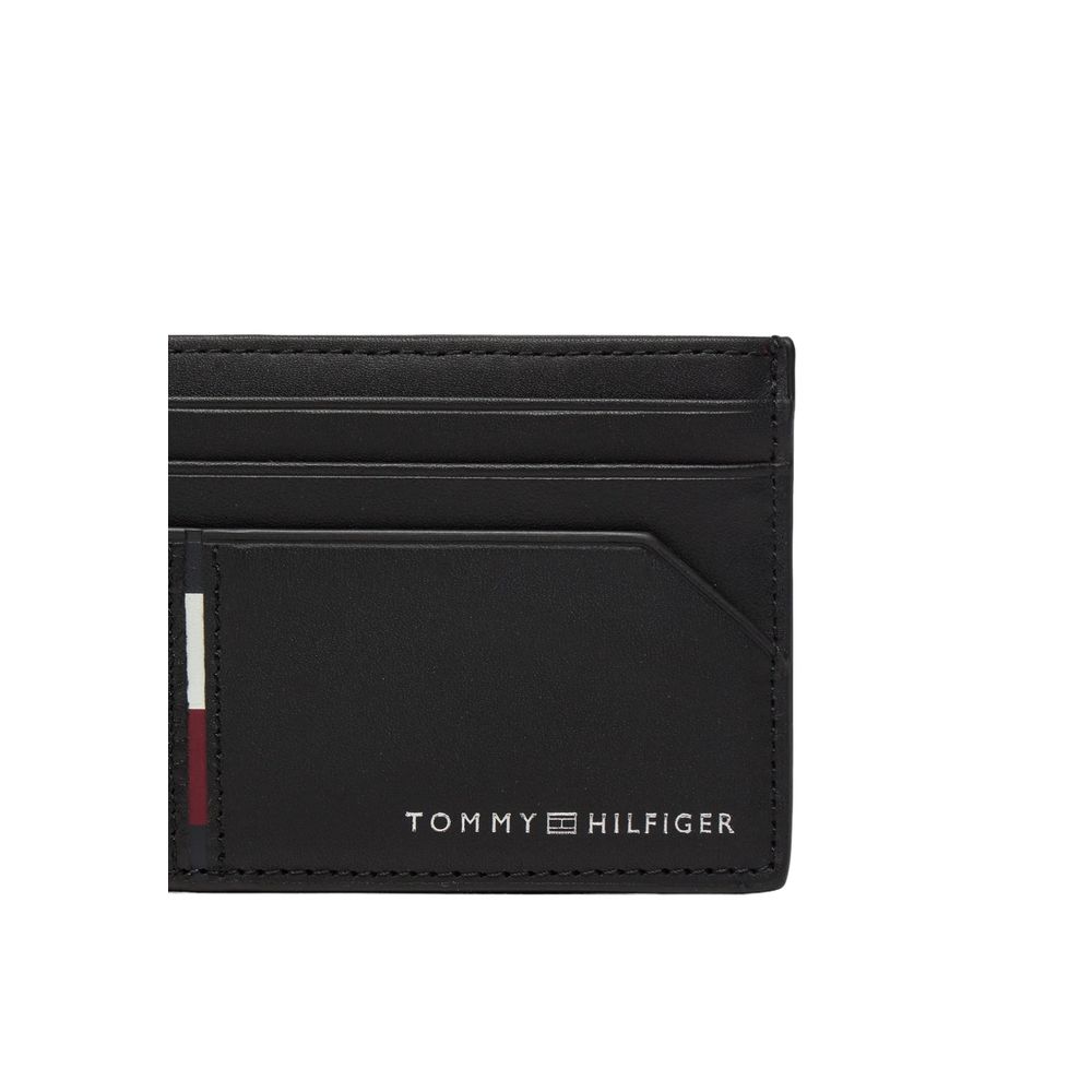 Tommy Hilfiger Black Leather Wallet