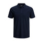 Jack Jones Blue Cotton Polo Shirt