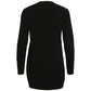 Vila Clothes Black Viscose Cardigan