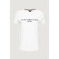 Tommy Hilfiger Cream Cotton T-Shirt