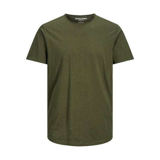 Jack Jones Green Organic Cotton T-Shirt