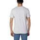 Jack Jones Gray Cotton T-Shirt