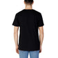 Jack Jones Black Cotton T-Shirt