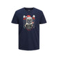 Jack Jones Blue Cotton T-Shirt