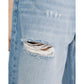 Calvin Klein Jeans Light Blue Cotton Jeans & Pant