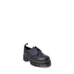 Dr. Martens Black Leather Flat Shoe