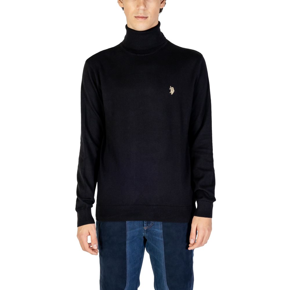 U.S. POLO ASSN. Black Cotton Sweater