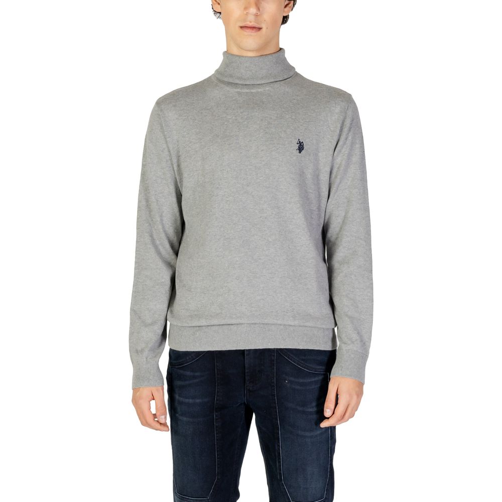 U.S. POLO ASSN. Gray Cotton Sweater