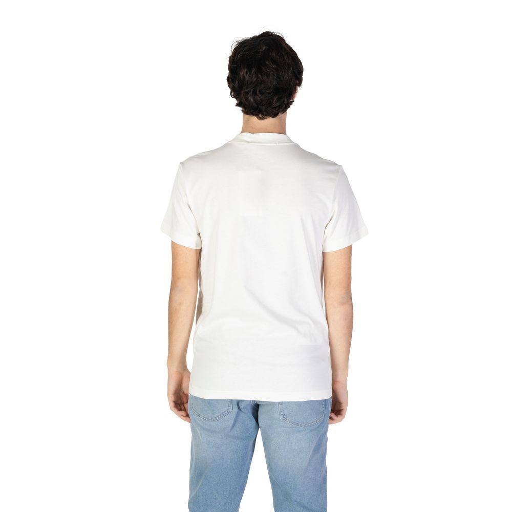 Calvin Klein Jeans Beige Cotton T-Shirt