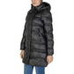 Sandro Ferrone Black Polyester Jackets & Coat