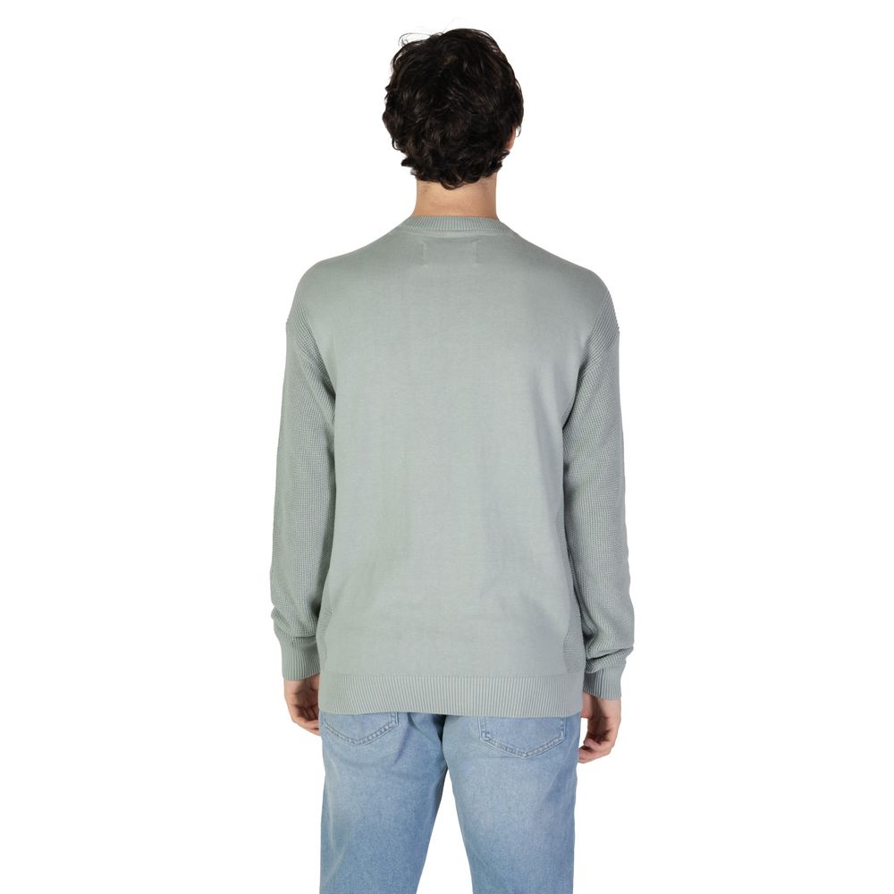 Calvin Klein Jeans Green Cotton Sweater