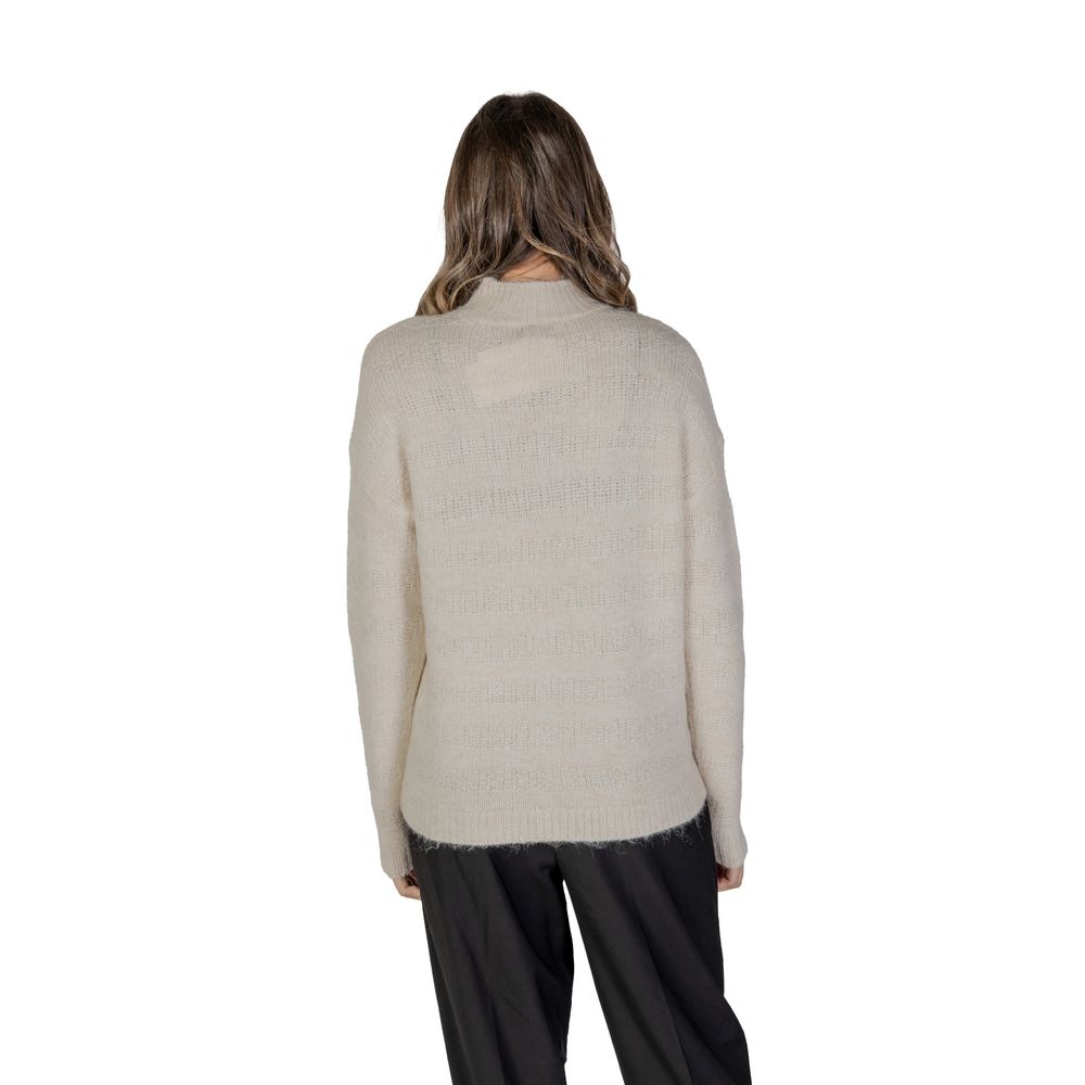 Only Cream Recycled Polyester Sweater