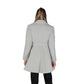 Guess Gray Polyester Jackets & Coat