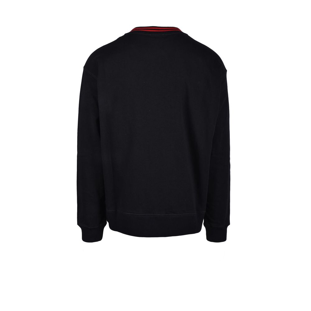 Diesel Black Cotton Sweater