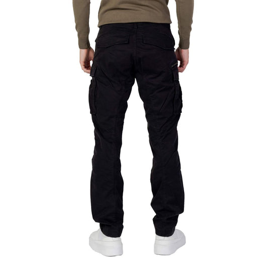 Replay Black Cotton Jeans & Pant