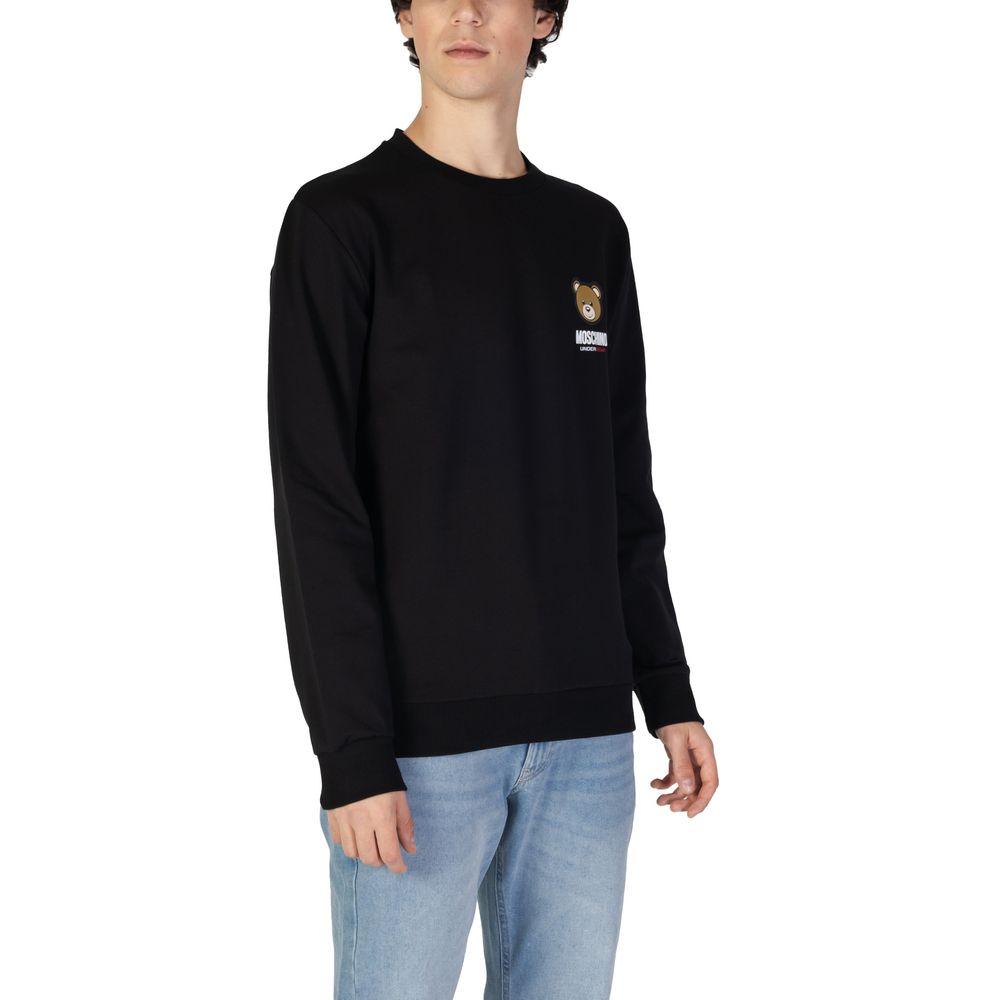 Moschino Black Cotton Sweater