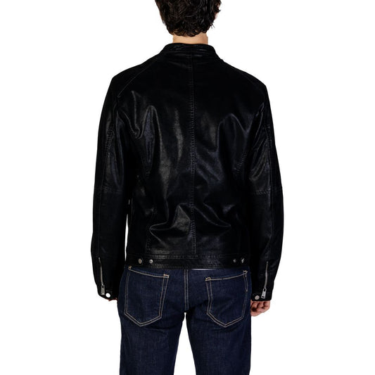 Gianni Lupo Black Cotton Jacket