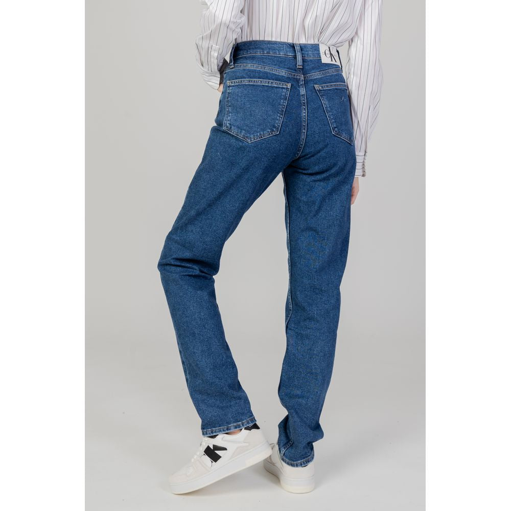 Calvin Klein Jeans Blue Cotton Jeans & Pant