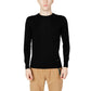 Gianni Lupo Black Acrylic Sweater