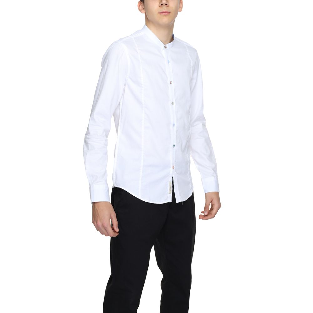 Gianni Lupo White Cotton Shirt