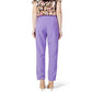 Only Purple Polyester Jeans & Pant