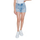 Vero Moda Light Blue Cotton Short