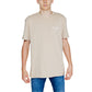 Tommy Hilfiger Jeans Gold Cotton T-Shirt