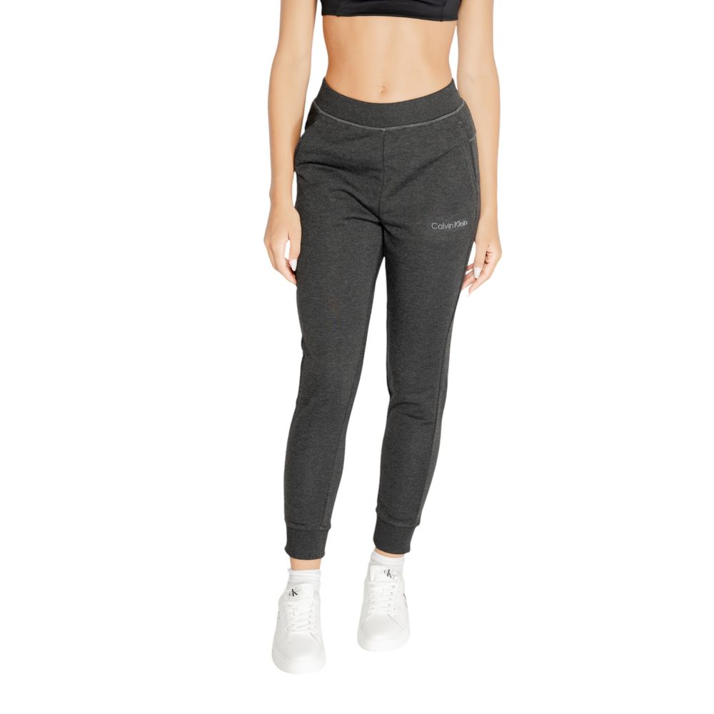 Calvin Klein Sport Gray Recycled Polyester Jeans & Pant