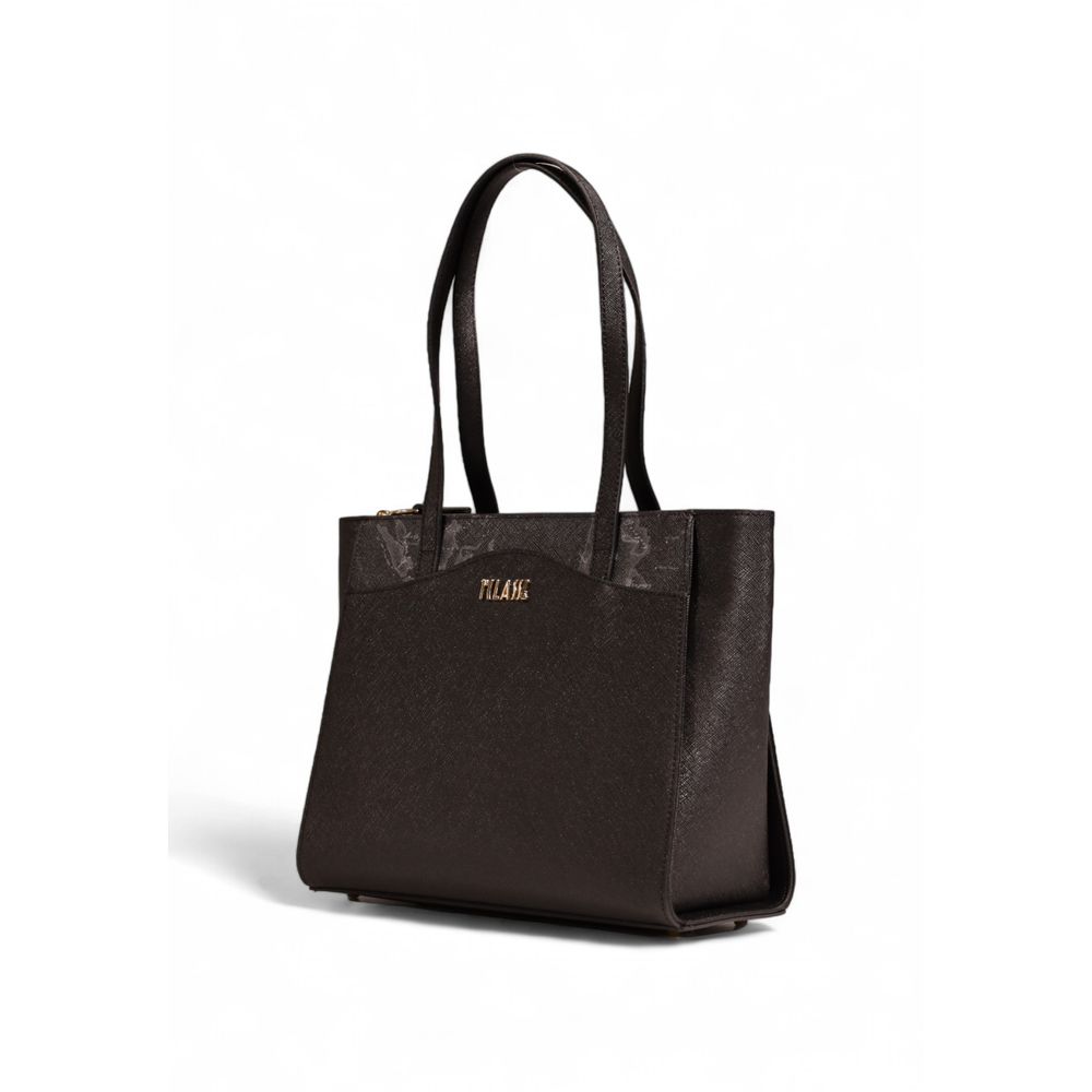 Alviero Martini Prima Classe Black Polyethylene Handbag