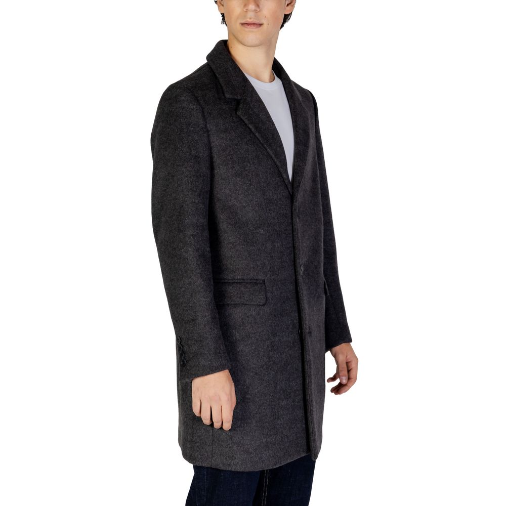 Antony Morato Gray Polyester Jacket