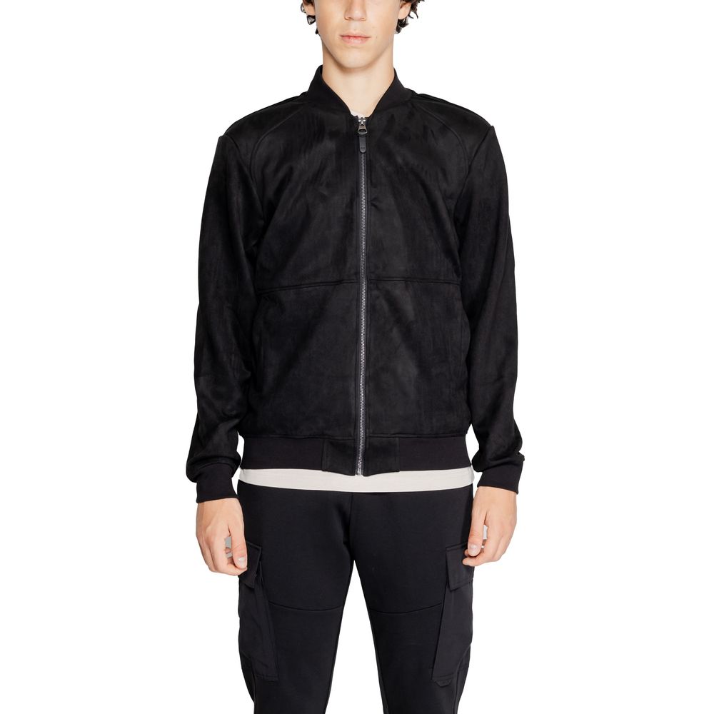 Antony Morato Black Polyester Jacket