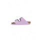 Birkenstock Purple Leather Vegana Sandal