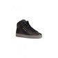 Crime London Gray Leather Sneaker