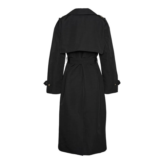 Vero Moda Black Polyester Jackets & Coat