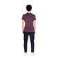 Emporio Armani Underwear Purple Cotton T-Shirt