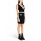 Morgan De Toi Black Viscose Dress