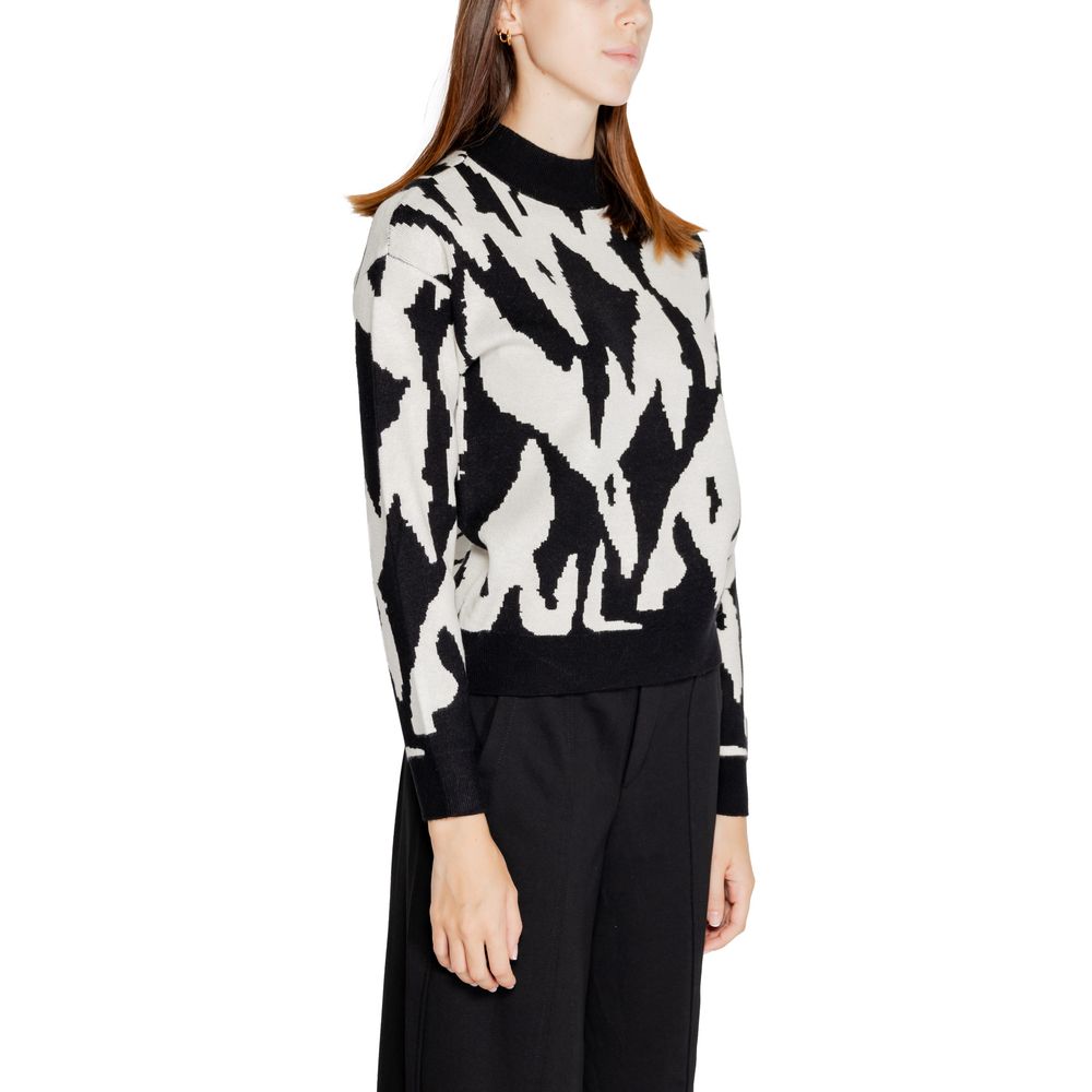 Vero Moda Black Viscose Sweater