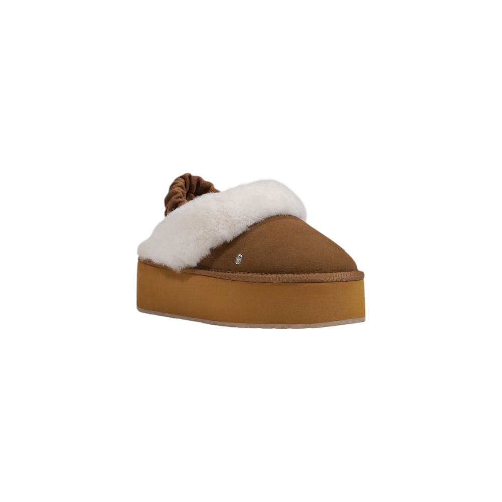 EMU Australia Beige Suede Flat Shoe