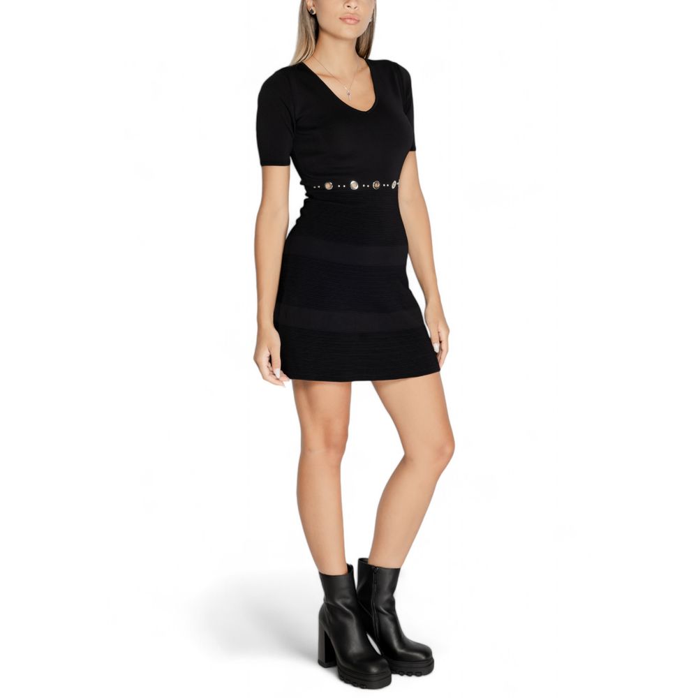 Morgan De Toi Black Viscose Dress