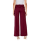 ICHI Bordeaux Polyester Jeans & Pant