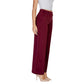 ICHI Bordeaux Polyester Jeans & Pant