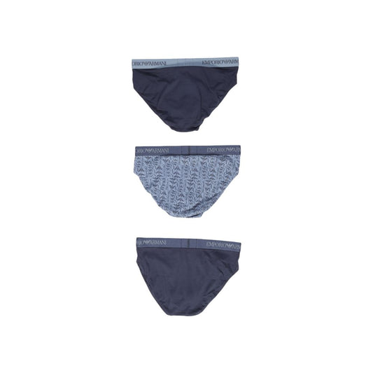 Emporio Armani Underwear Blue Polyester Underwear