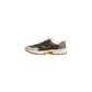 Saucony Green Nubuck Leather Sneaker