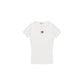 Tommy Hilfiger Jeans Cream Cotton Rigenerato Tops & T-Shirt