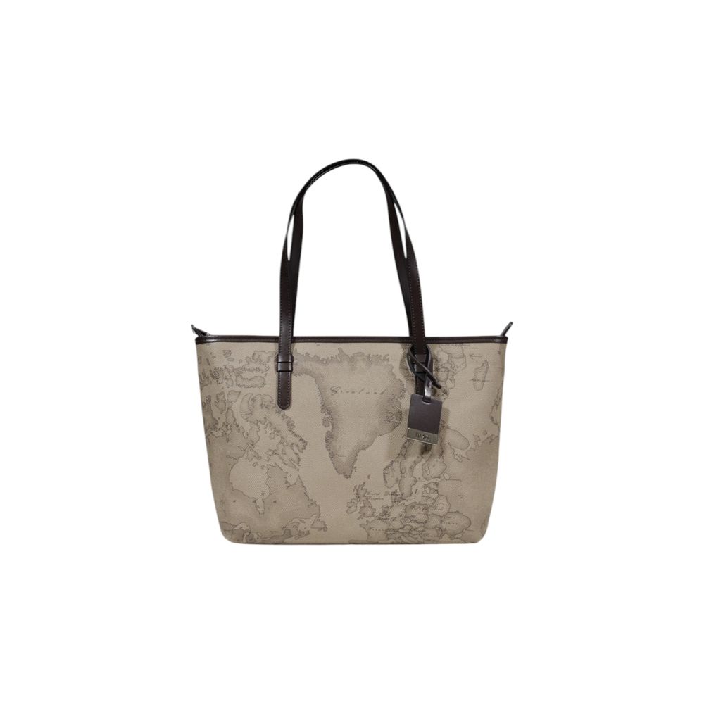 Alviero Martini Prima Classe Gray Pvc Handbag