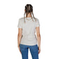 Guess Active Cream Cotton Tops & T-Shirt