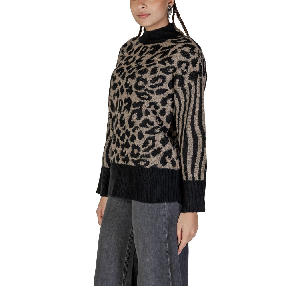 Vero Moda Beige Acrylic Sweater