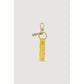 Alviero Martini Prima Classe Yellow Leather Keychain