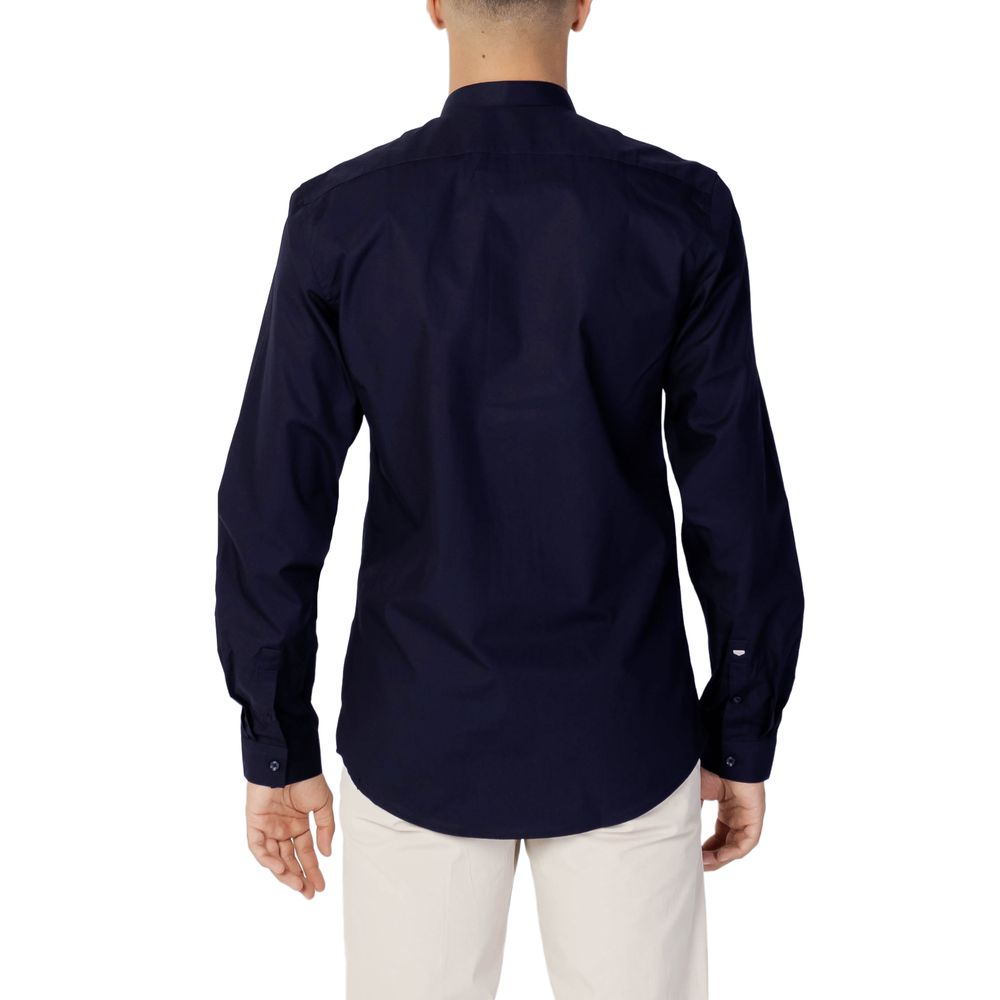 Antony Morato Blue Cotton Shirt