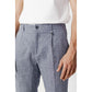 Antony Morato Blue Linen Jeans & Pant